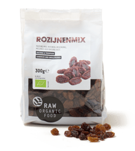 Raw bio rozijnenmix
