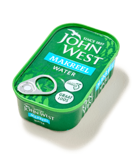 John West makreel in water
