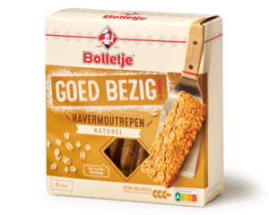 Bolletje graanrepen goed bezig stevig naturel