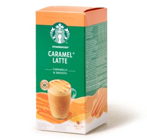 Starbucks caramel latte