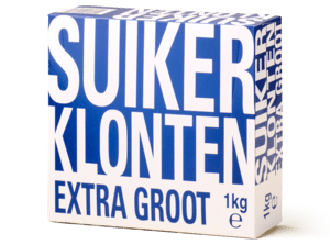 Suikerklonten groot