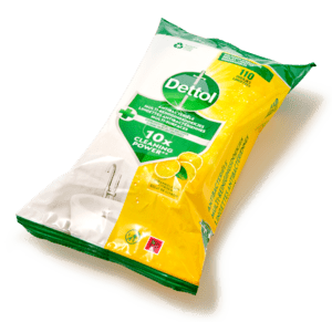 Dettol power & fresh citrus multi-reinigingsdoekjes