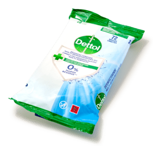 Dettol antibacterial cleansing surface wipes