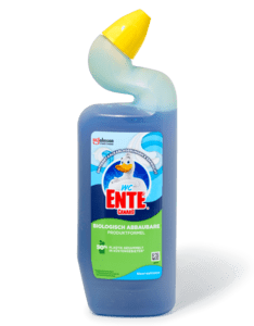 WC Eend reinigingsgel aan de kust
