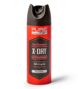 Pure & Basic men deospray x-dry
