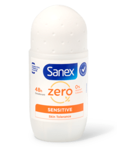 Sanex zero% gevoelige huid deodorant roller