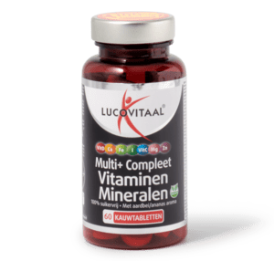 Lucovitaal multi+ vitaminen & mineralen compleet kauwtabletten