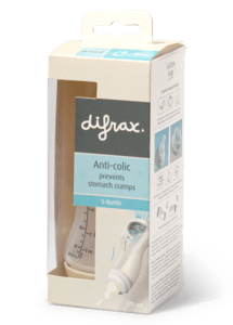 Difrax babyfles S-vorm karamel