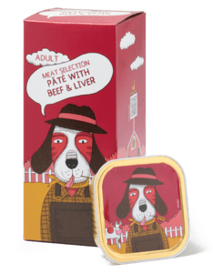Picnic voor honden paté premium rund & lever