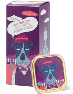 Picnic voor honden paté sensitive kalkoen & rijst