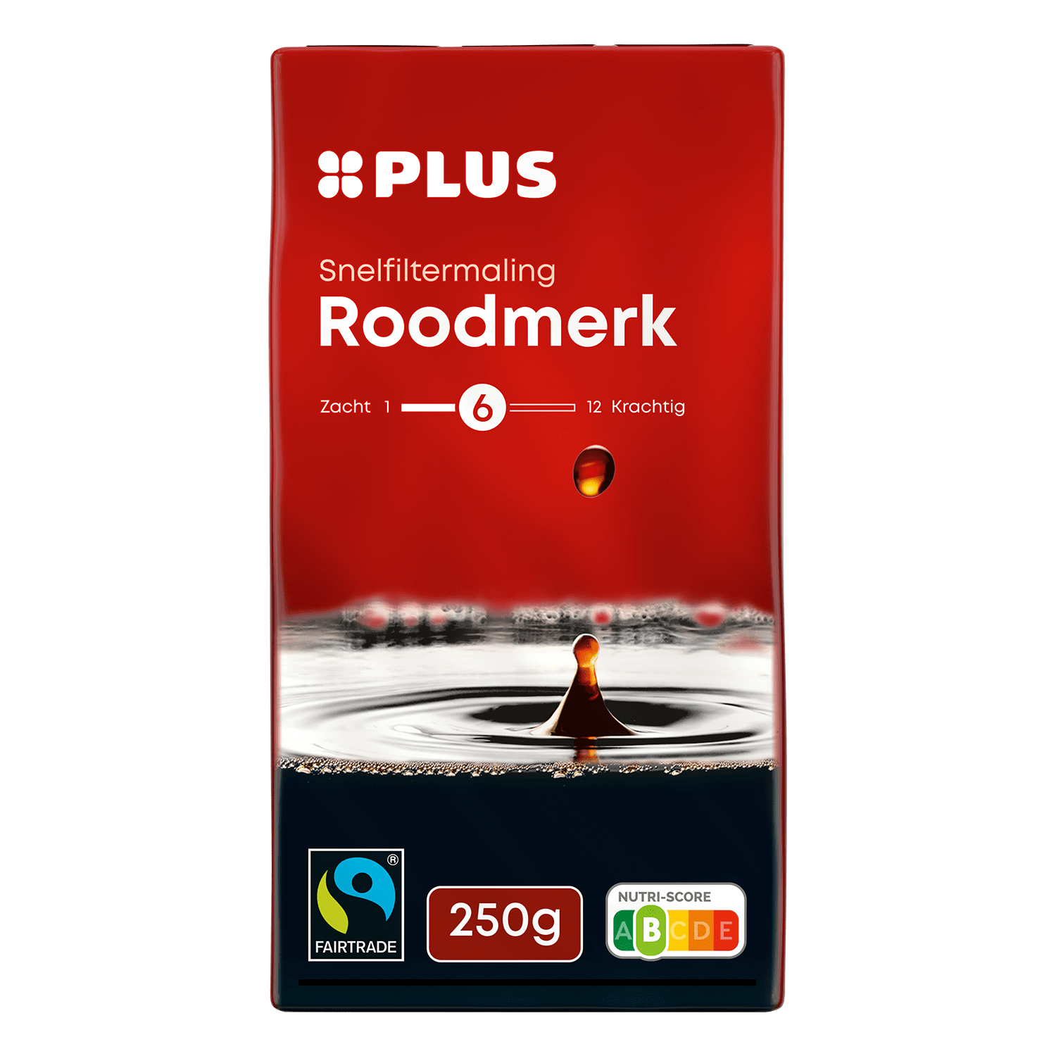 PLUS Roodmerk Filterkoffie Fairtrade