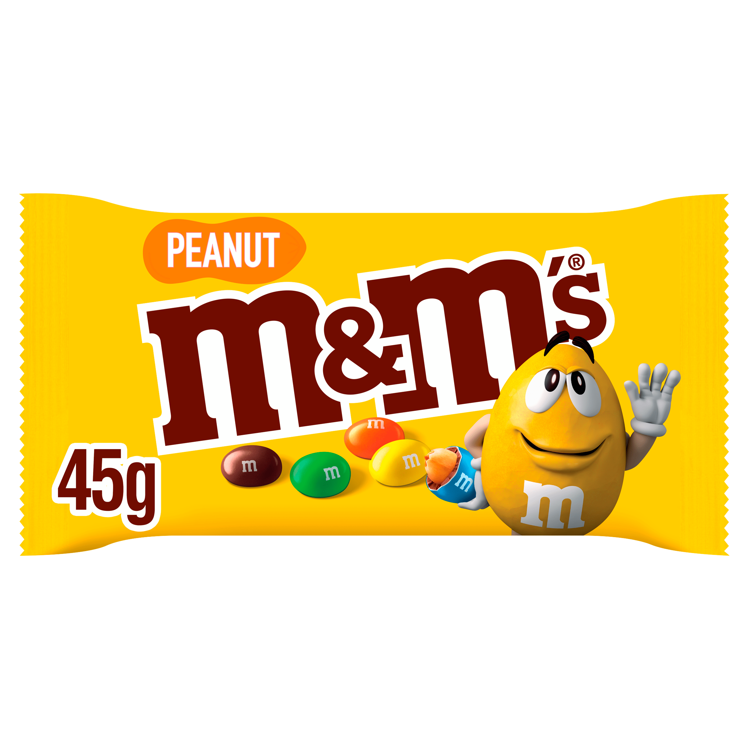 M&M'S Melk chocolade pinda snack single