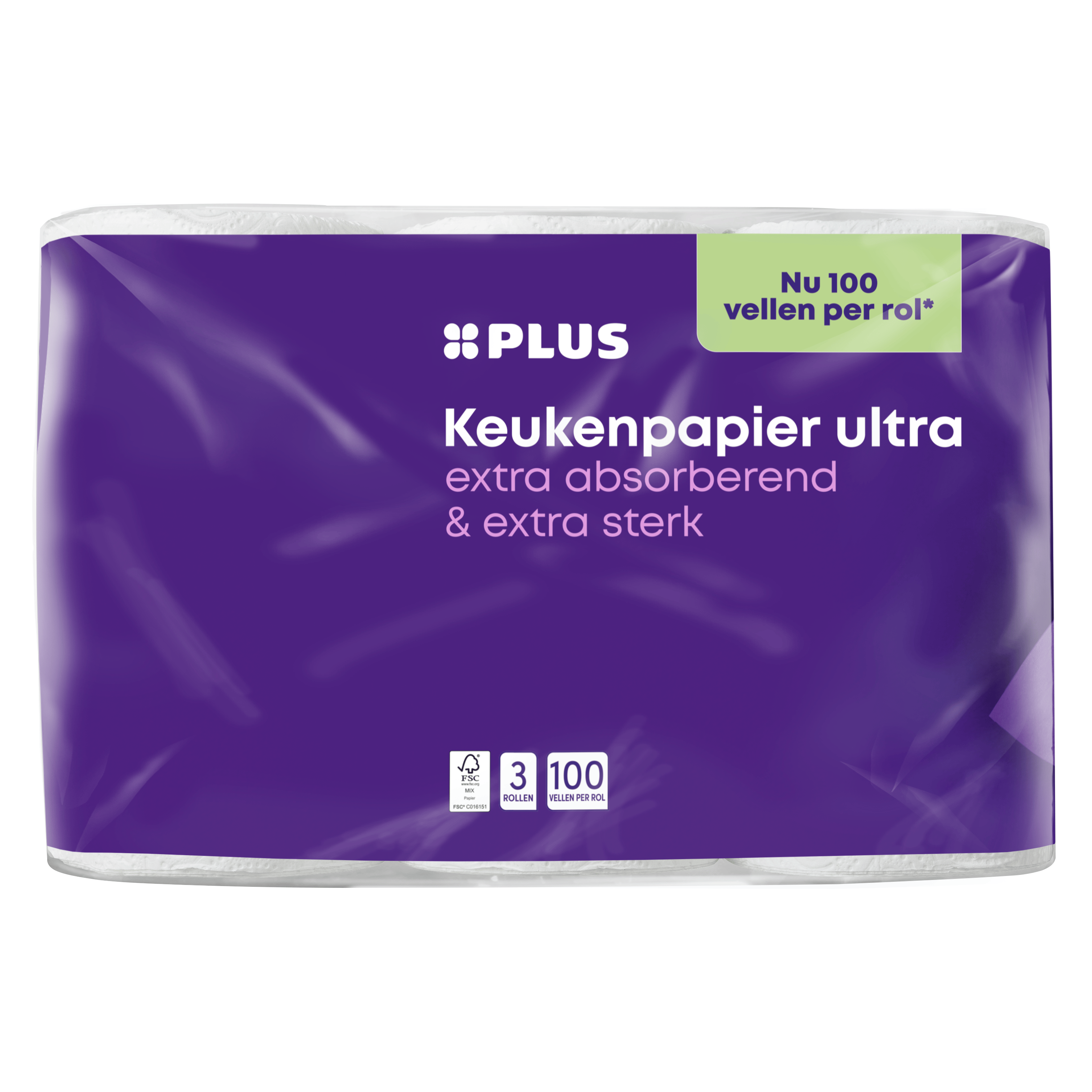 PLUS Keukenpapier 3 laags