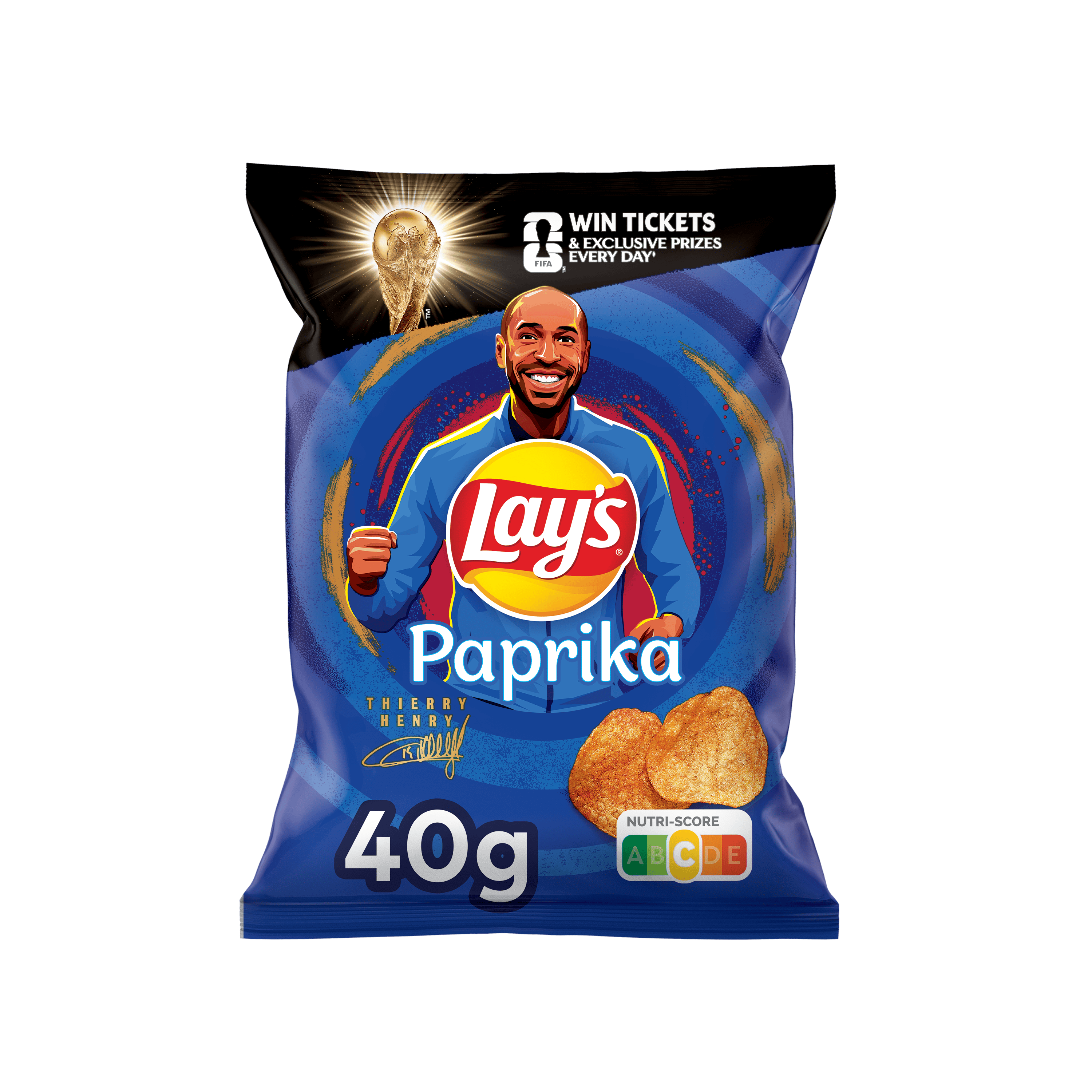 Lays Chips paprika kleinverpakking