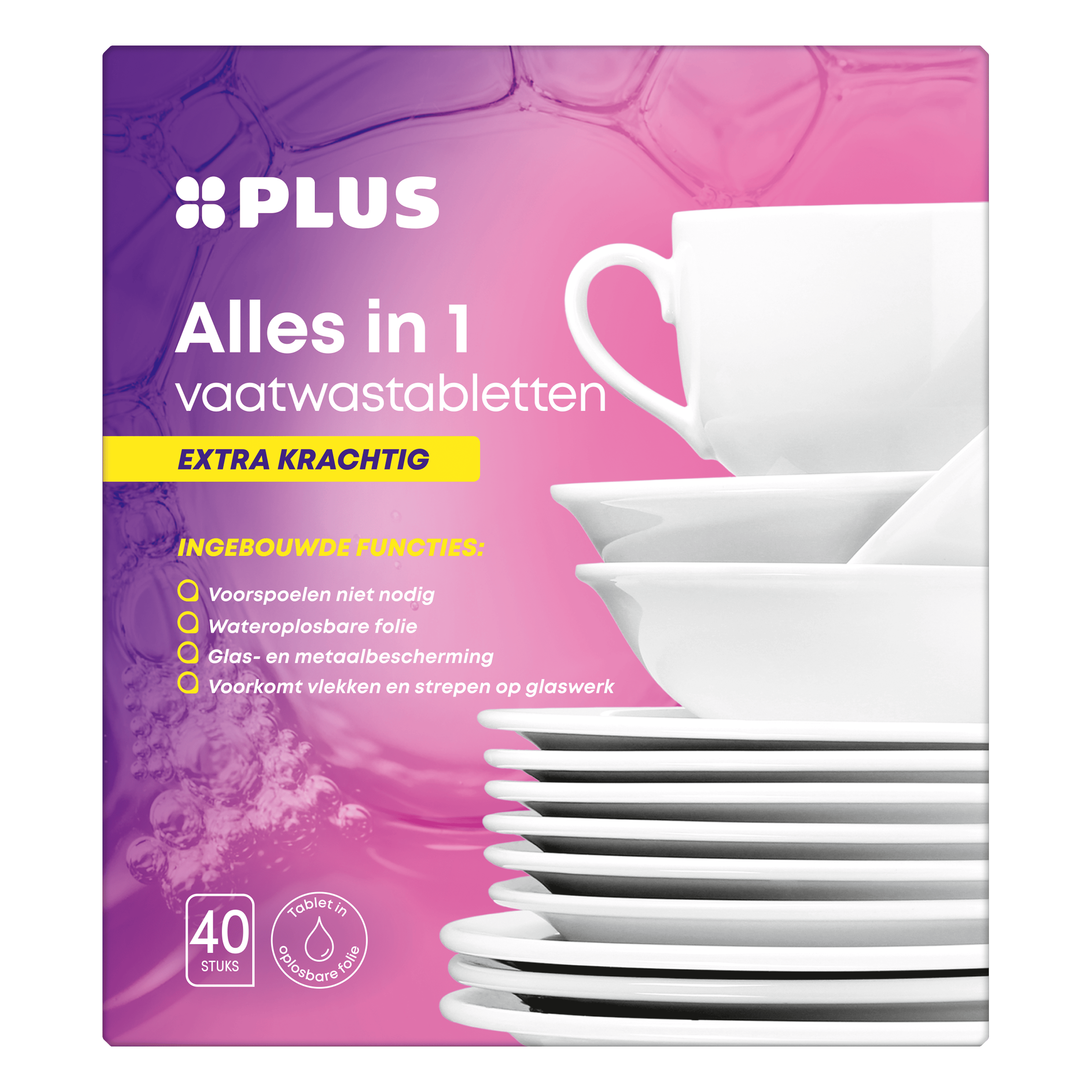PLUS Vaatwastabletten all-in-one