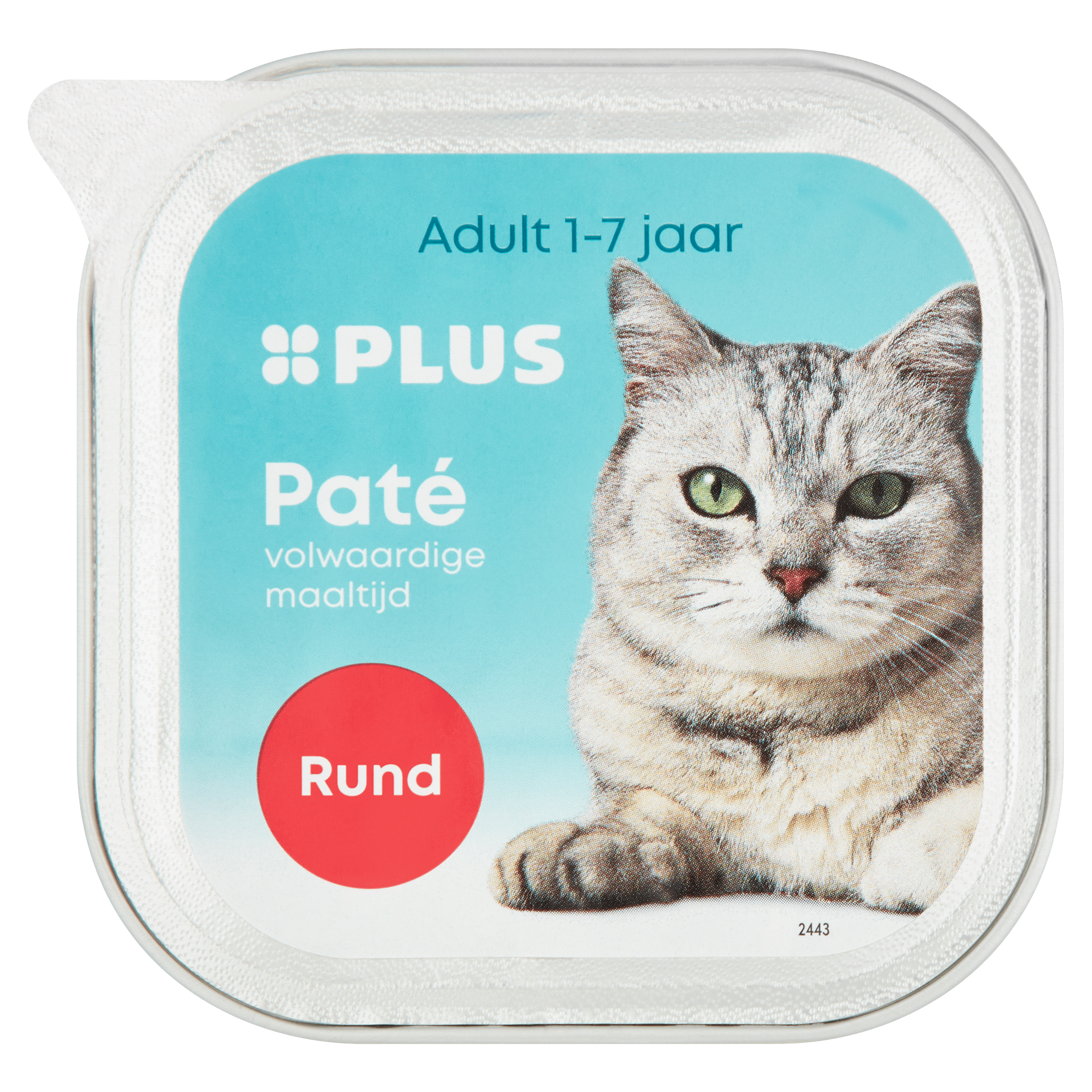 PLUS Katten paté Rund