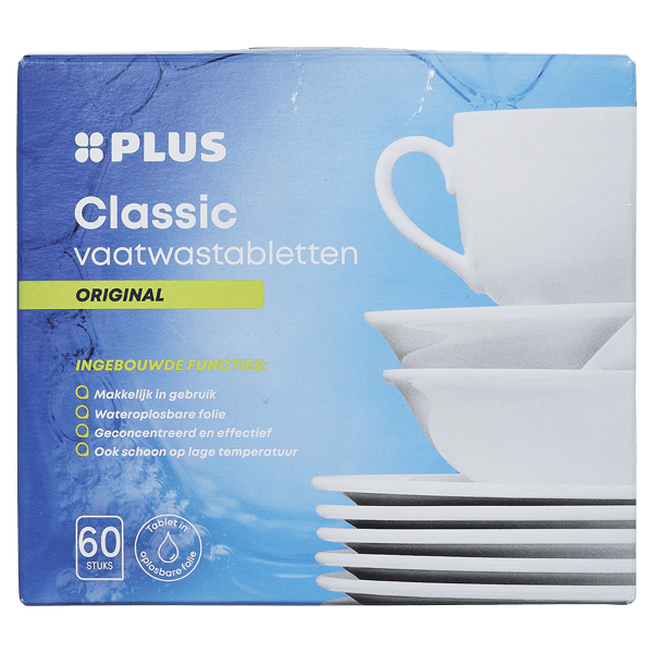PLUS Vaatwastabletten classic