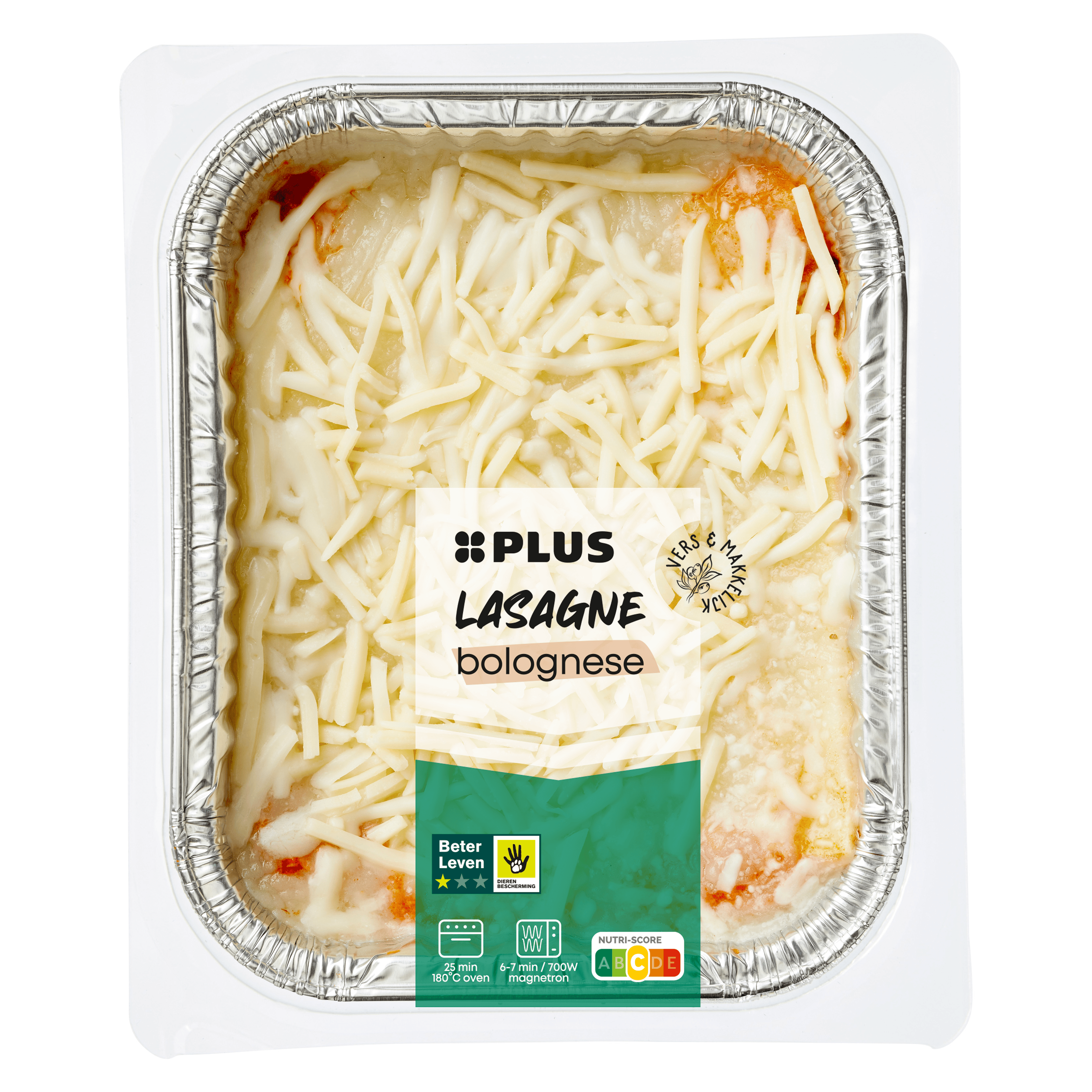 PLUS Lasagne bolognese