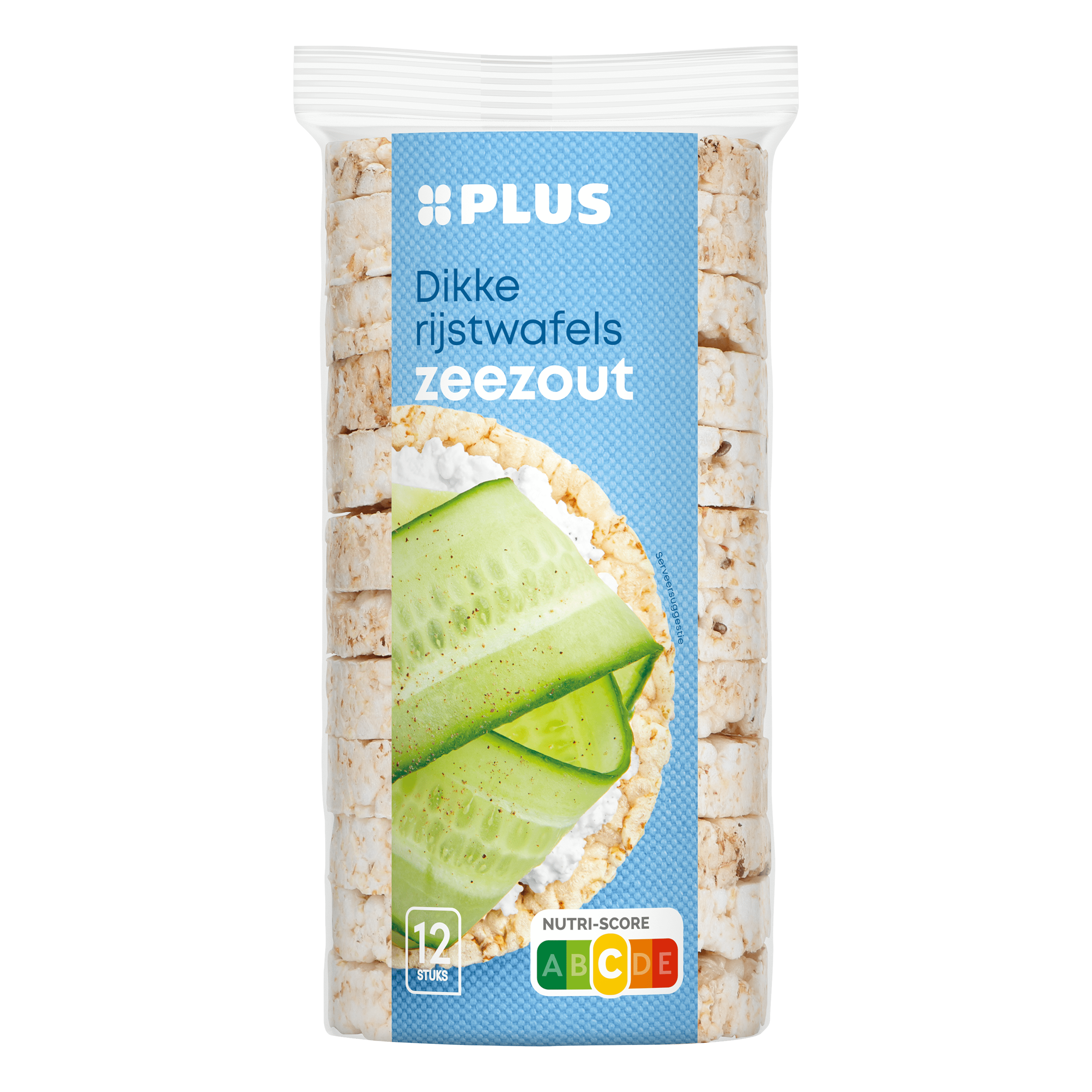 PLUS Dikke rijstwafels met zeezout