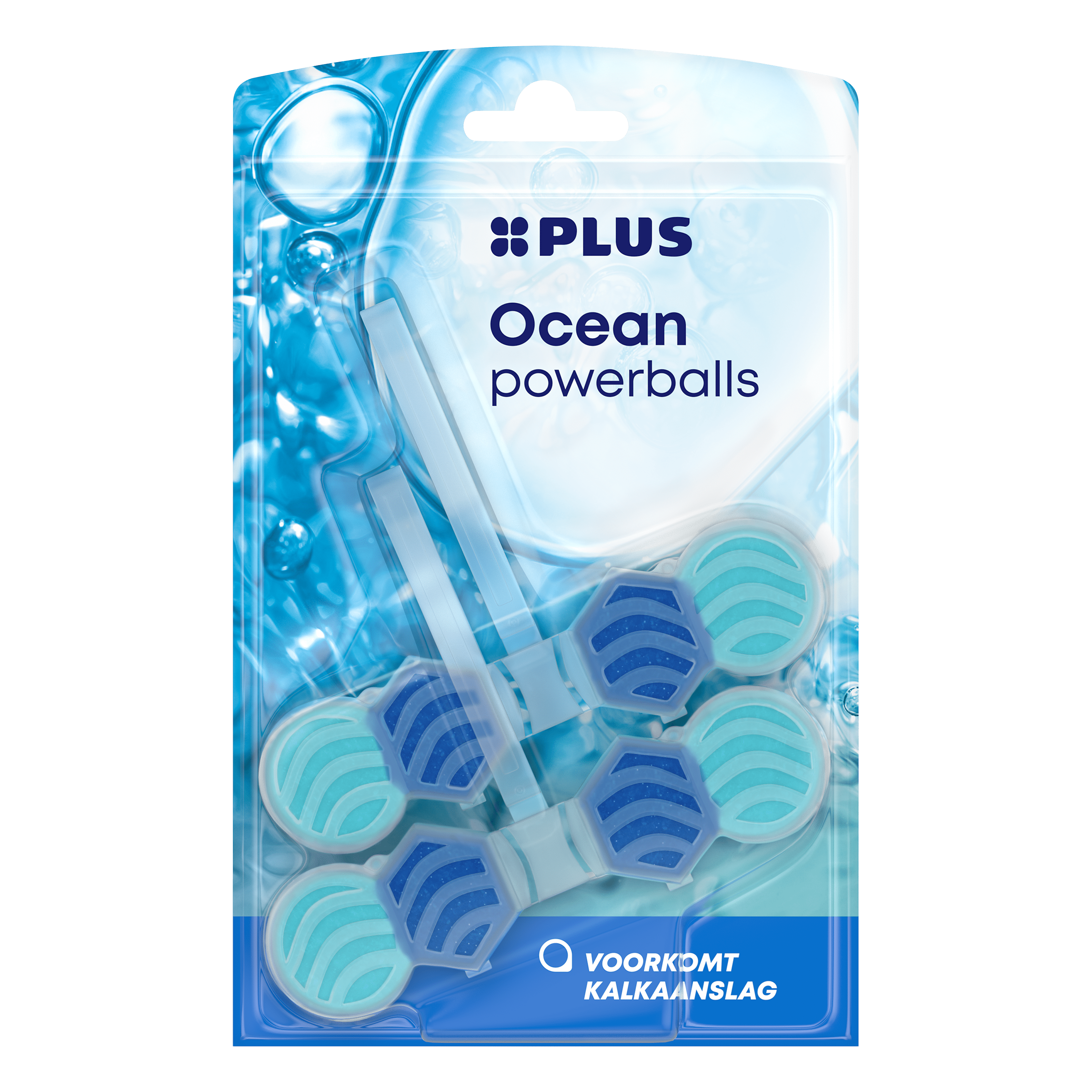 PLUS Powerball toiletblok ocean