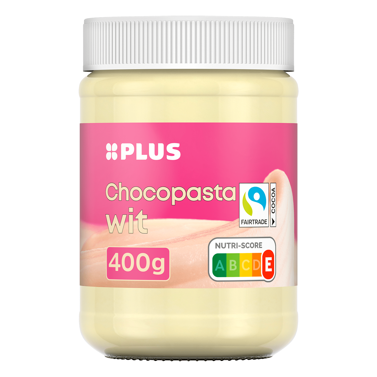 PLUS Witte chocoladepasta Fairtrade