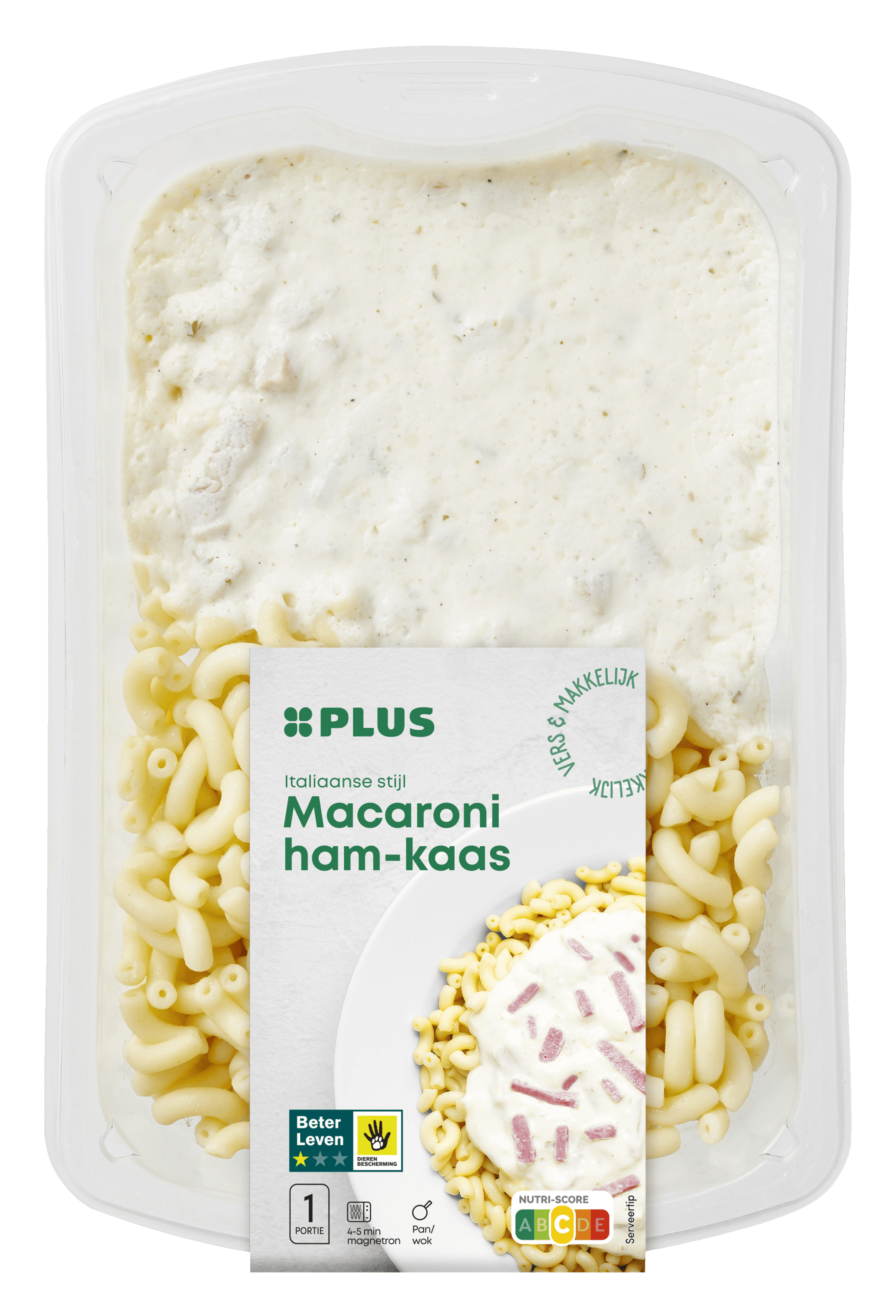 PLUS Macaroni ham-kaas