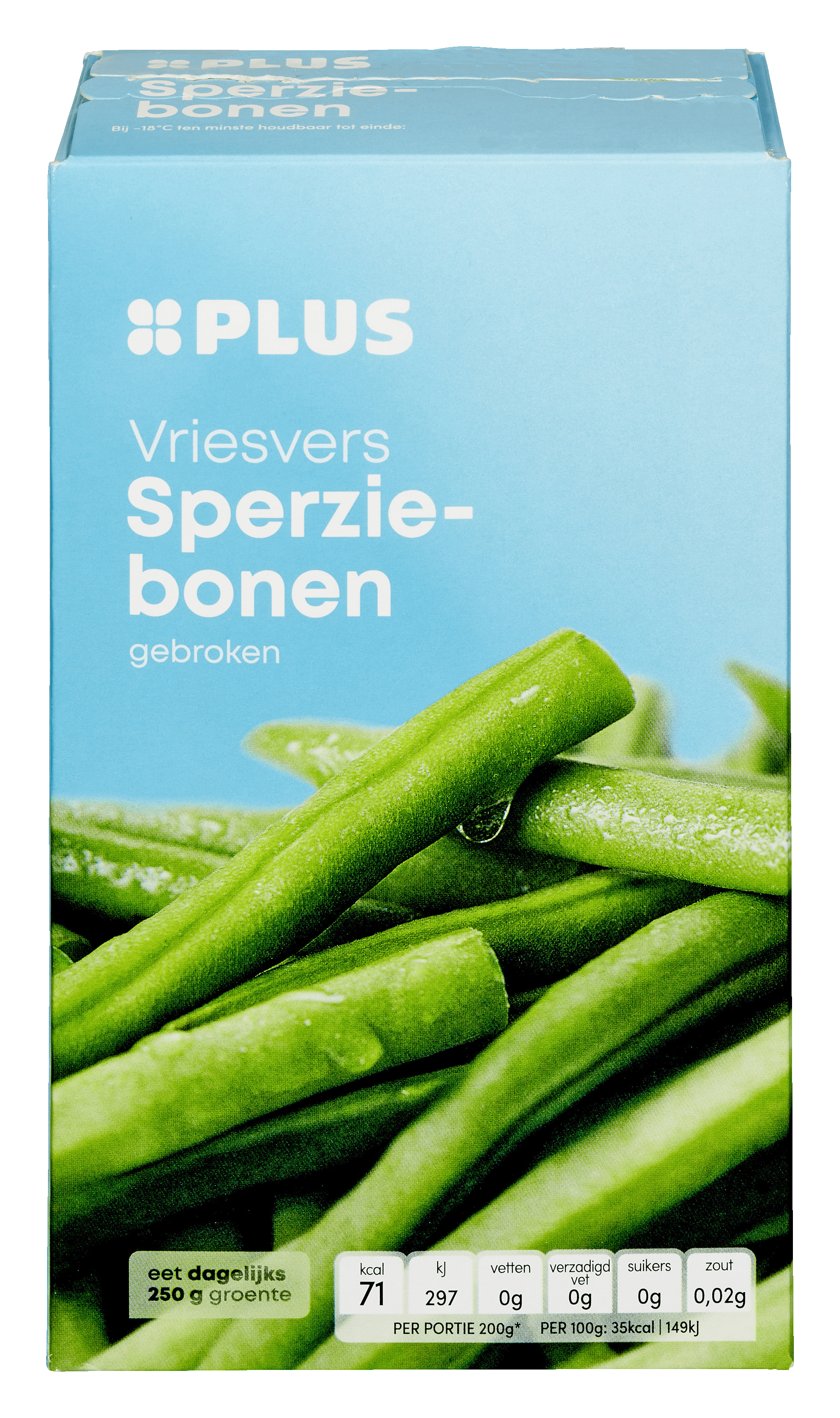 PLUS Sperziebonen gebroken