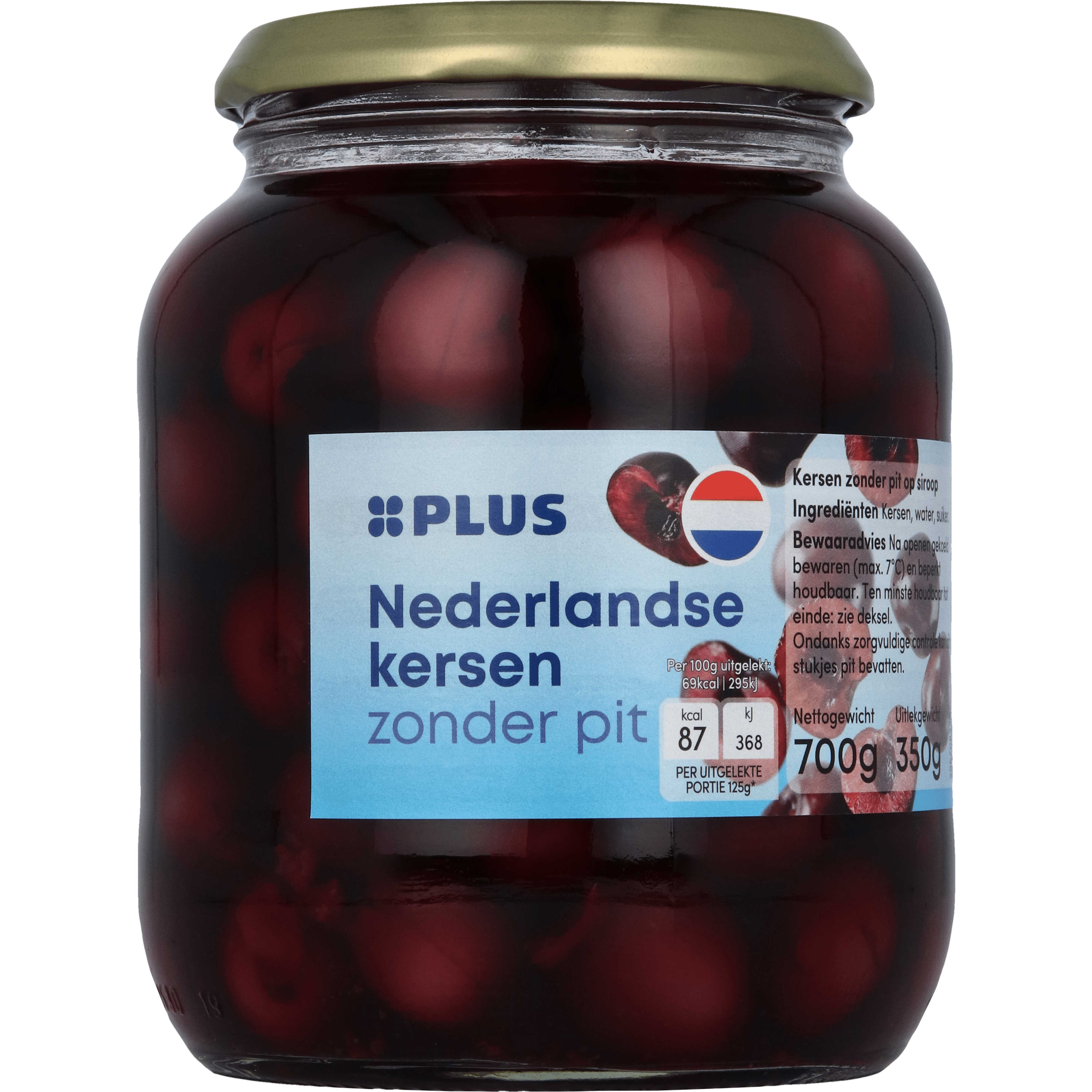PLUS Kersen zonder pit