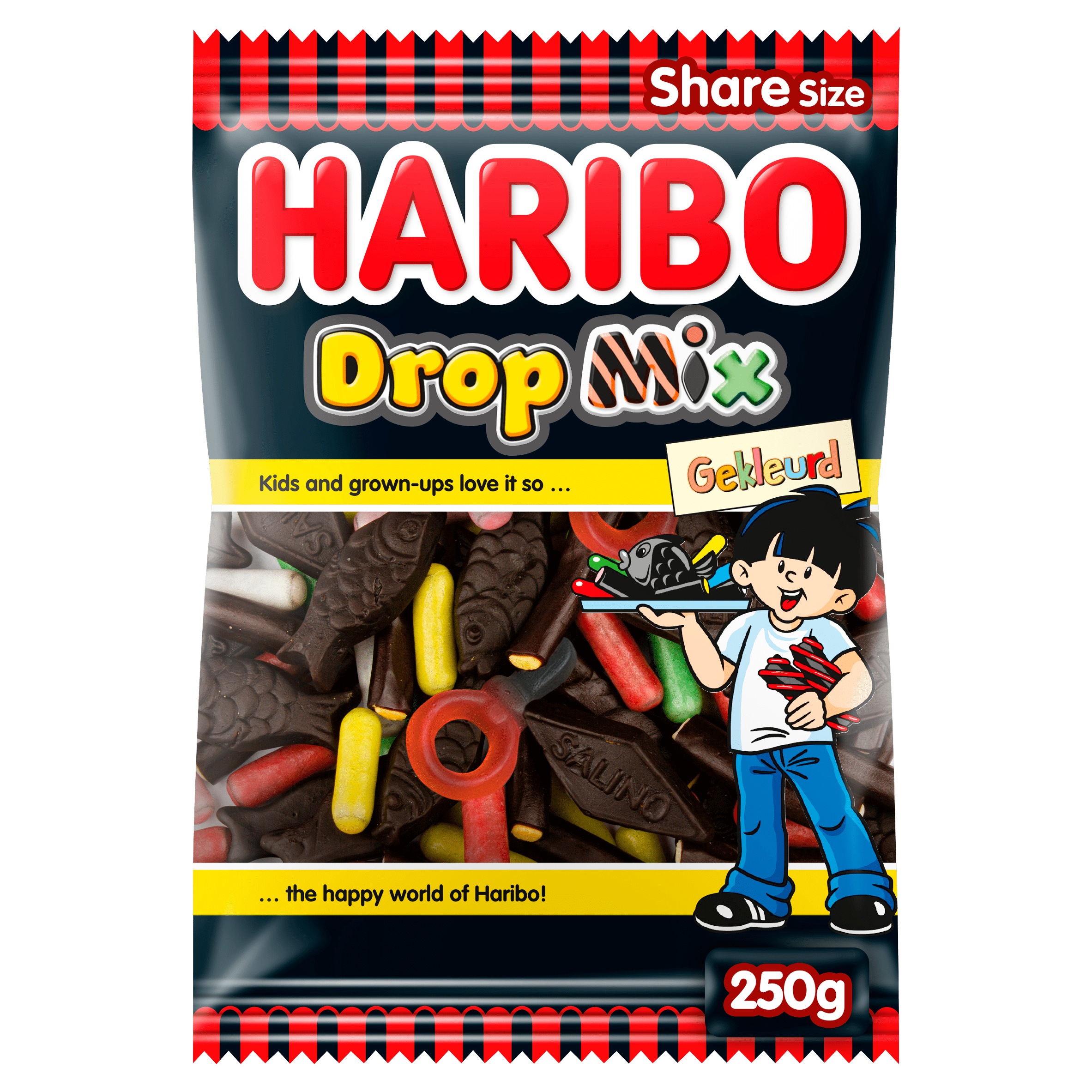 Haribo Dropmix Gekleurd