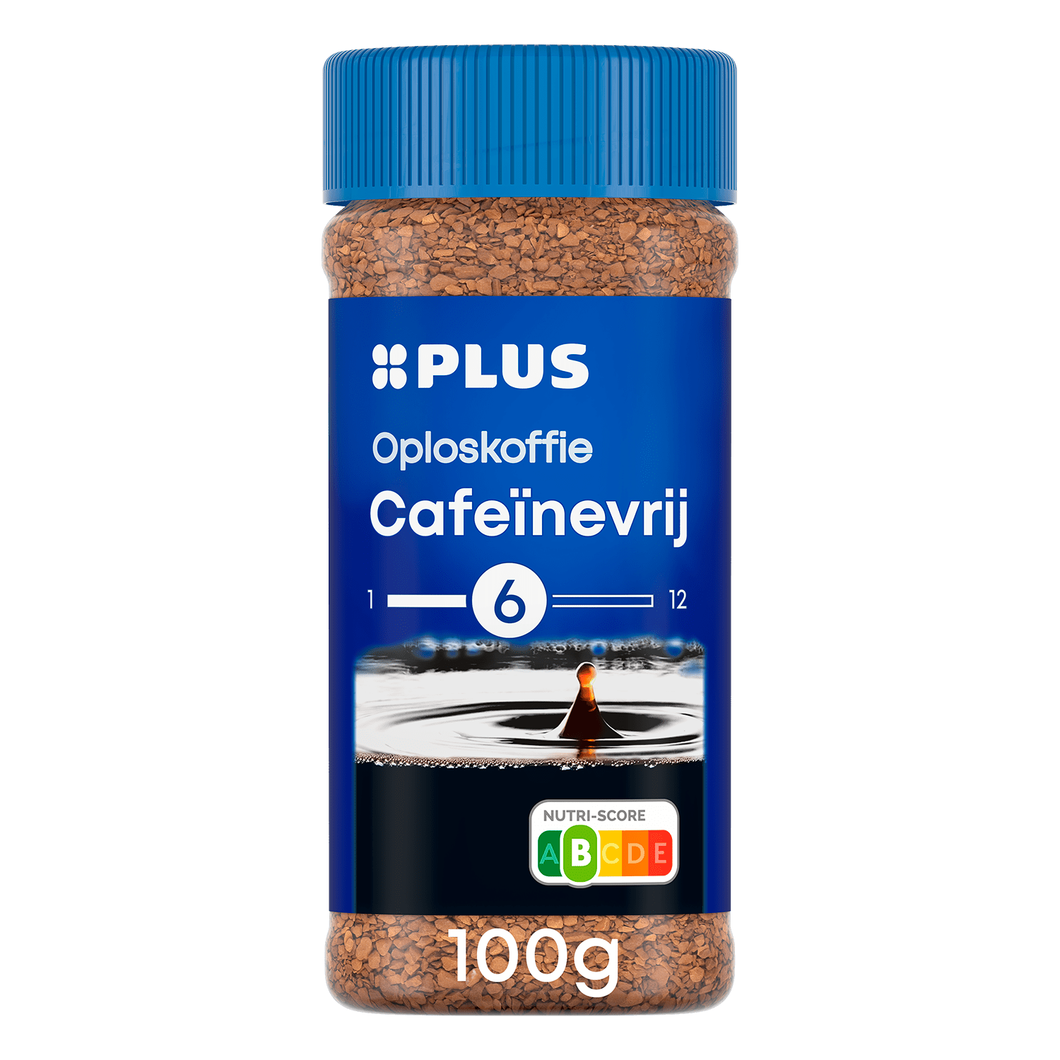 PLUS Oploskoffie cafeïnevrij