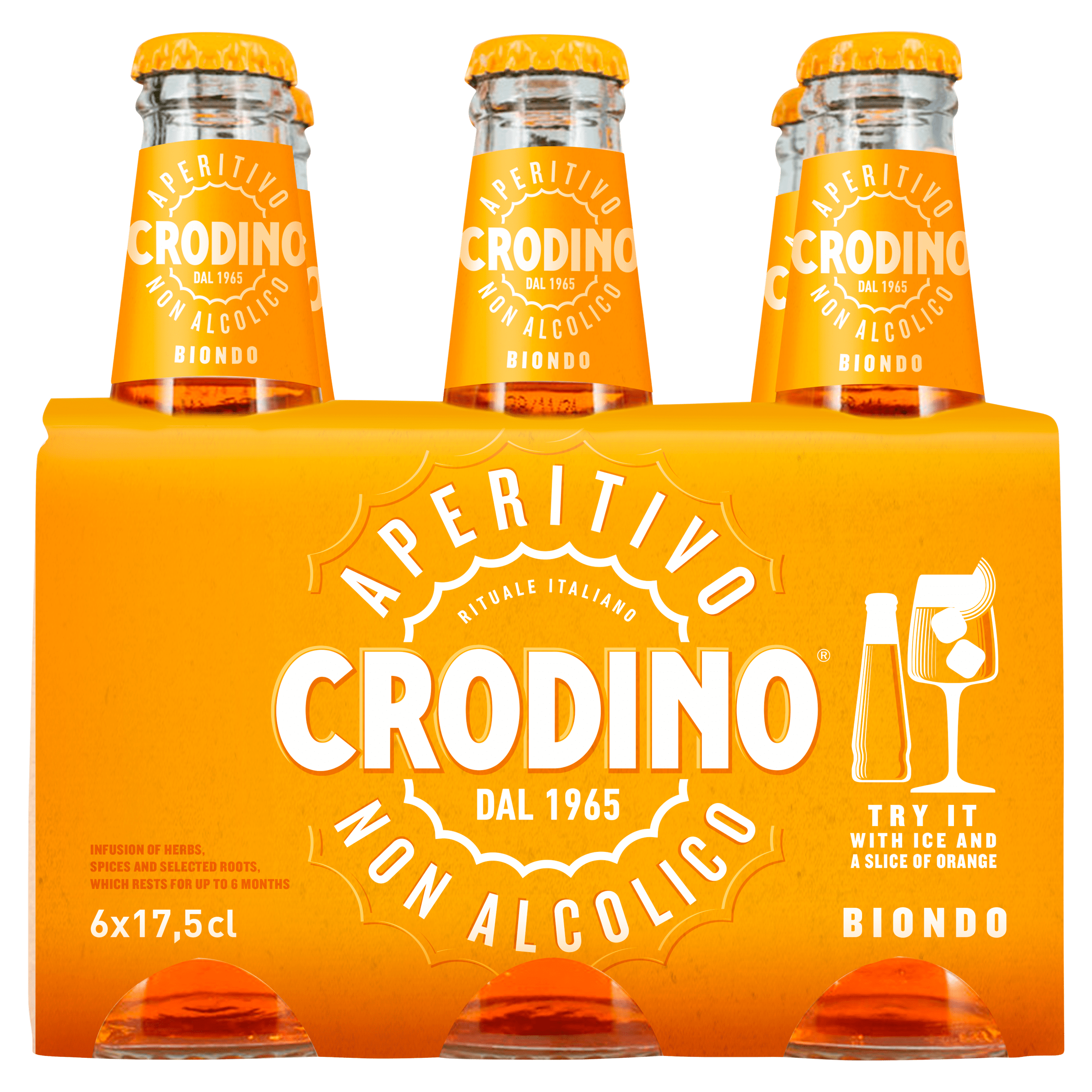 Crodino Biondo 6x17.5cl