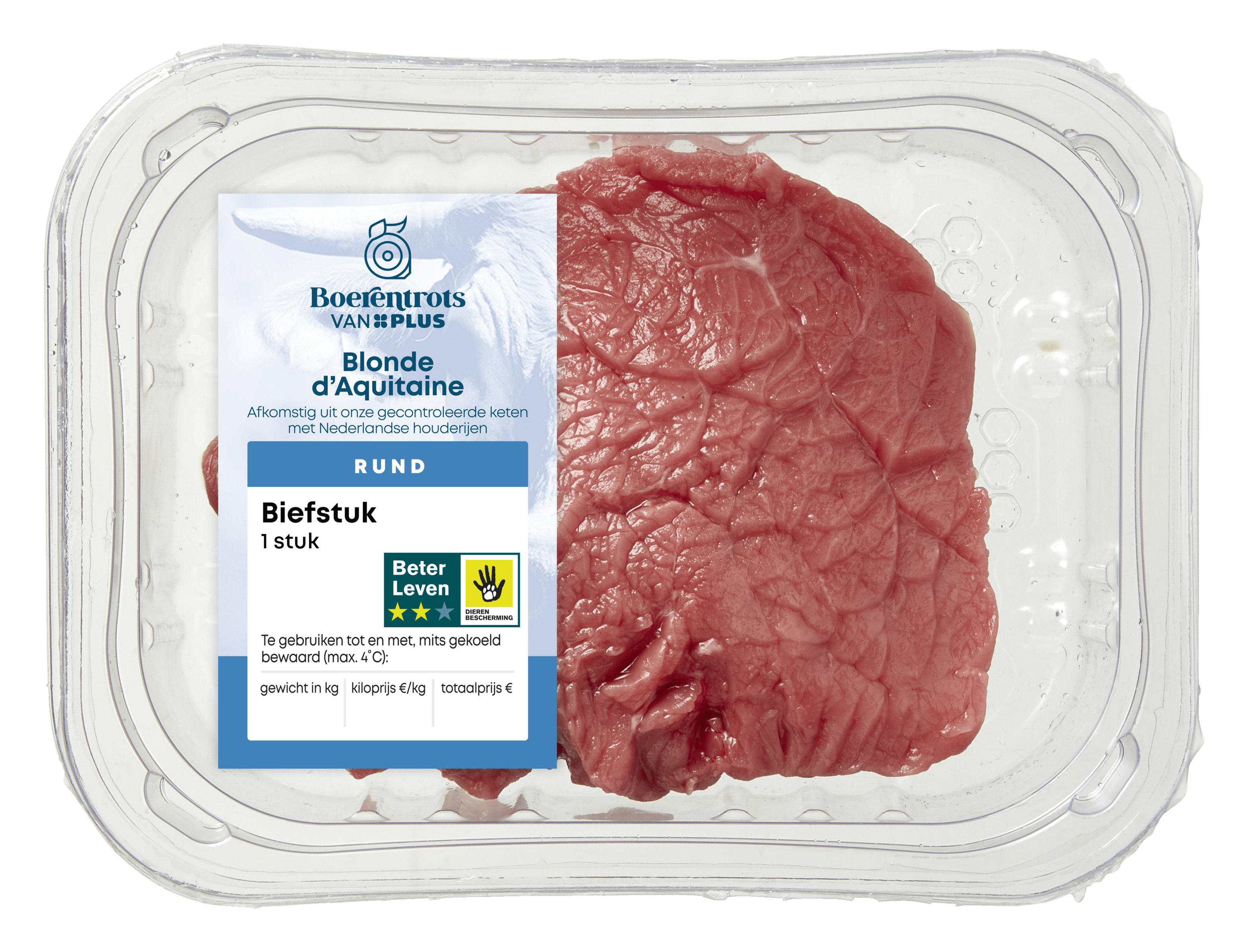 PLUS Boerentrots BLAQ Biefstuk 1 stuk