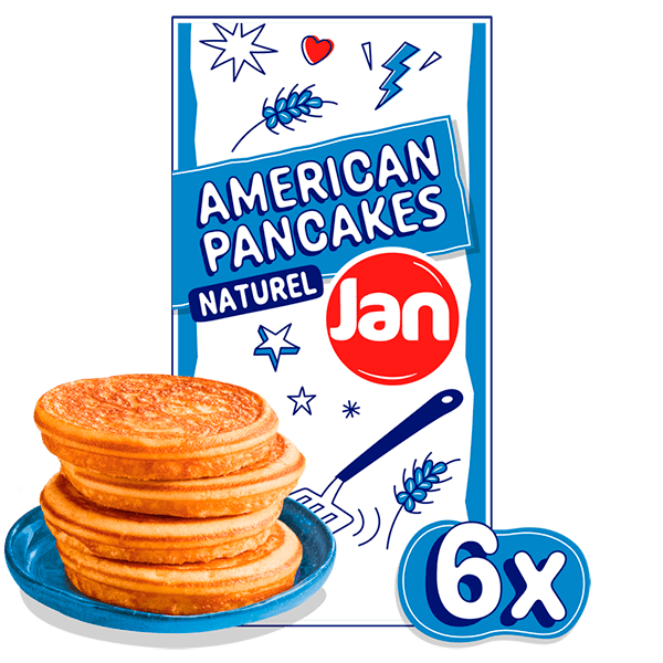 Jan American pancakes naturel