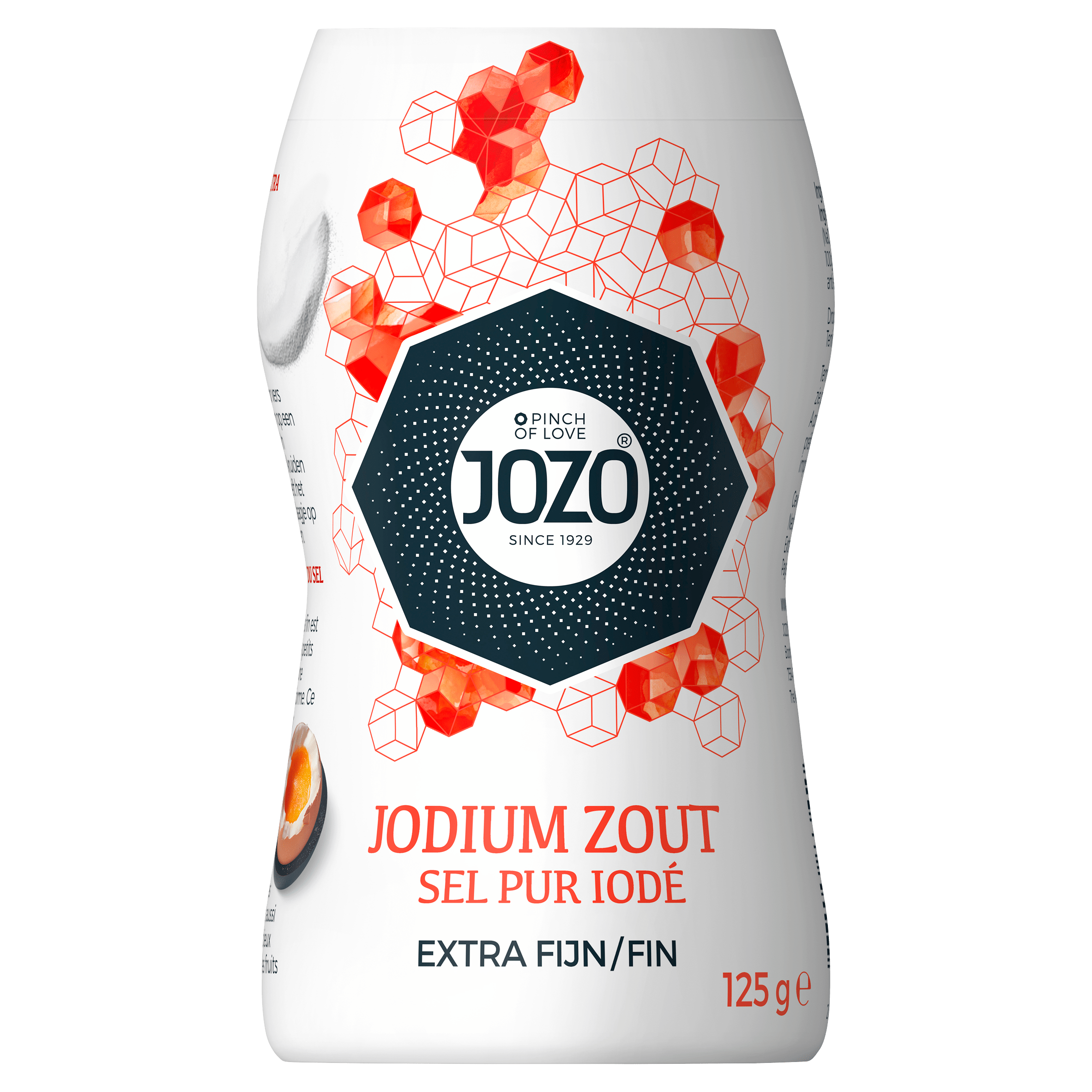 Jozo Zout met jodium tafelstrooier