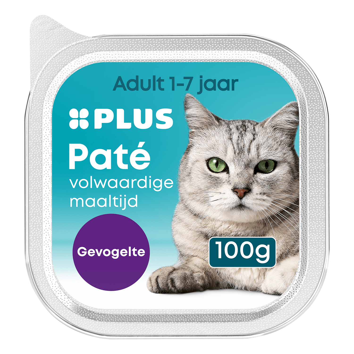 PLUS katten pate met gevogelte