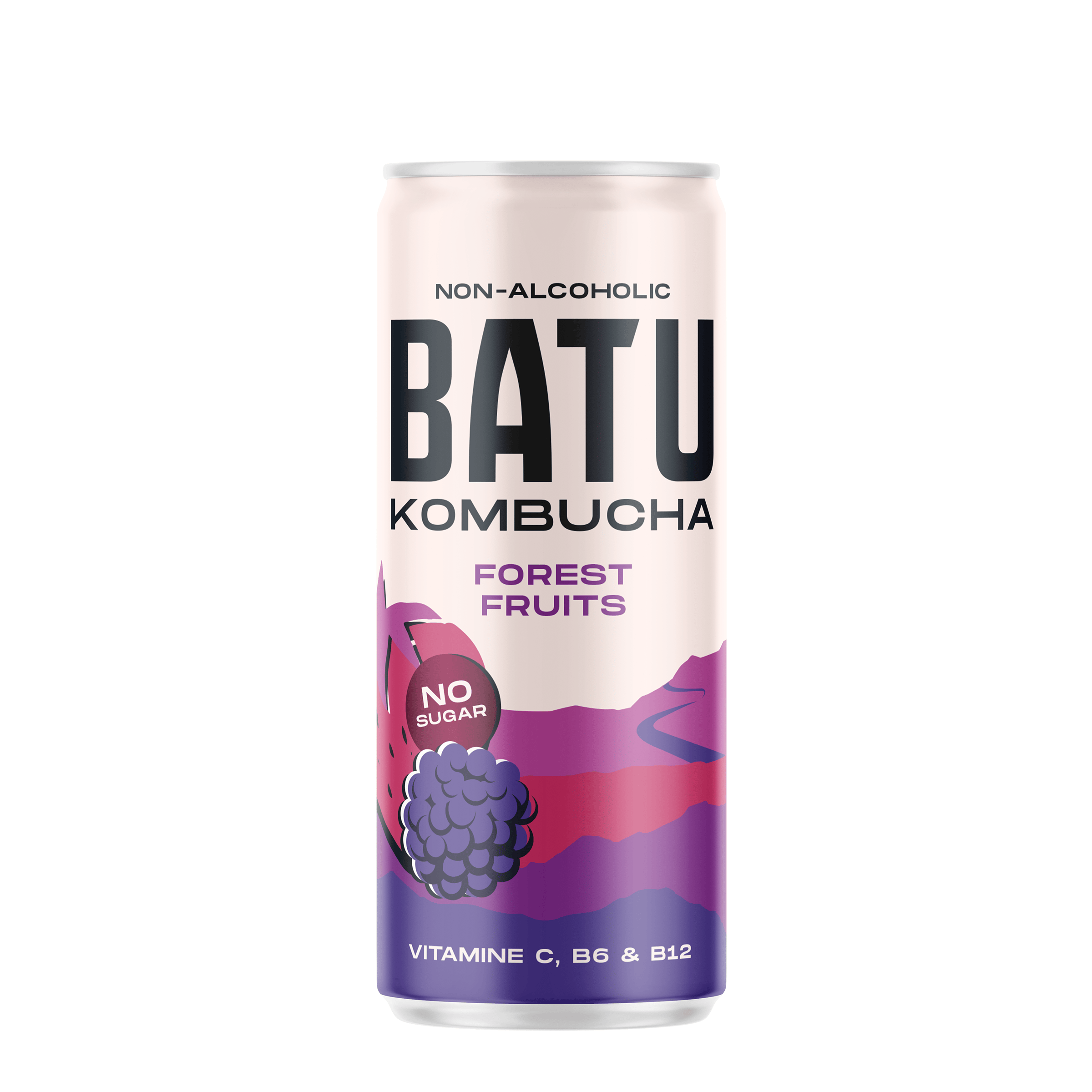 Batu Kombucha forest fruits zero