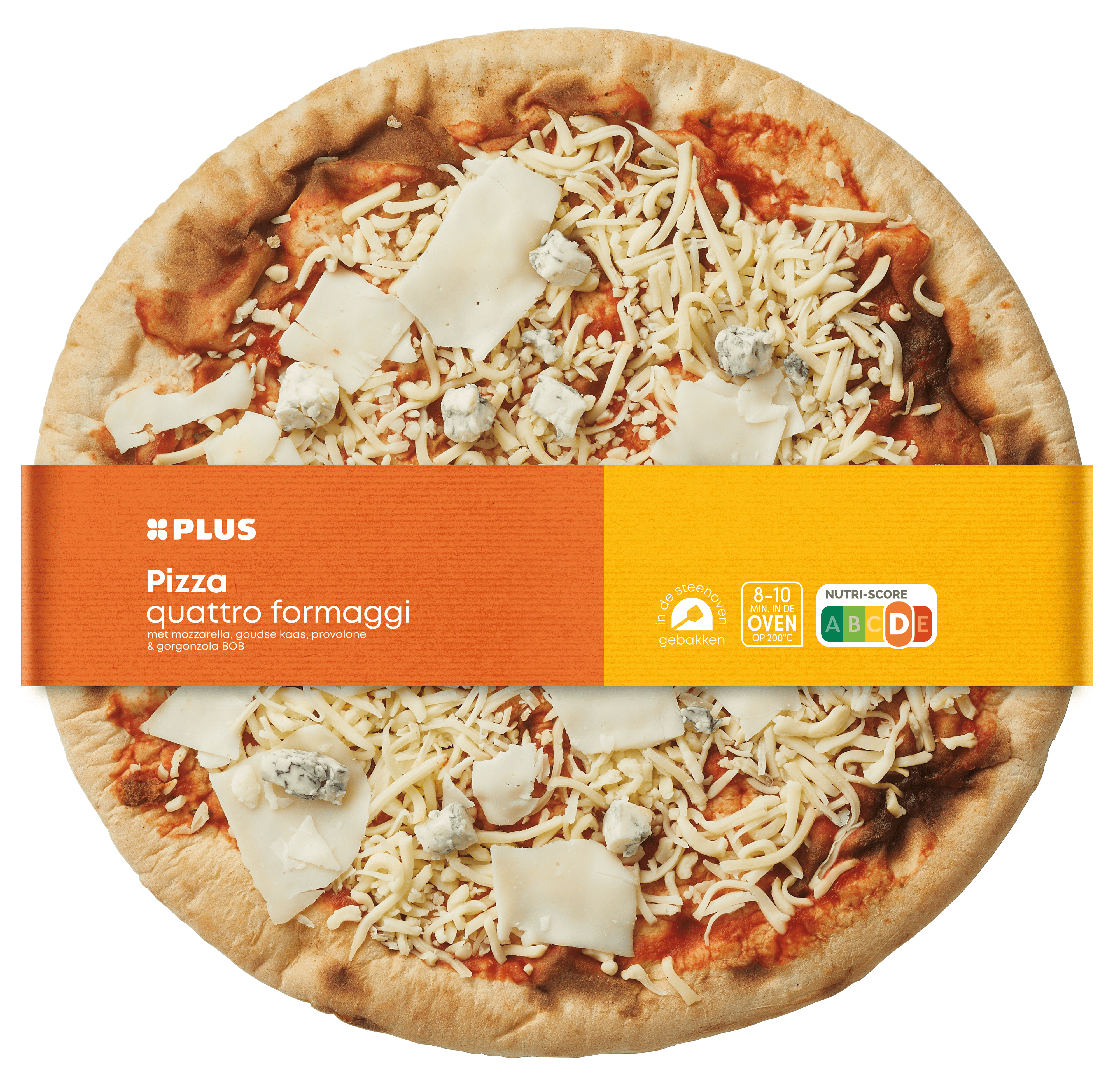 PLUS Pizza quattro formaggi