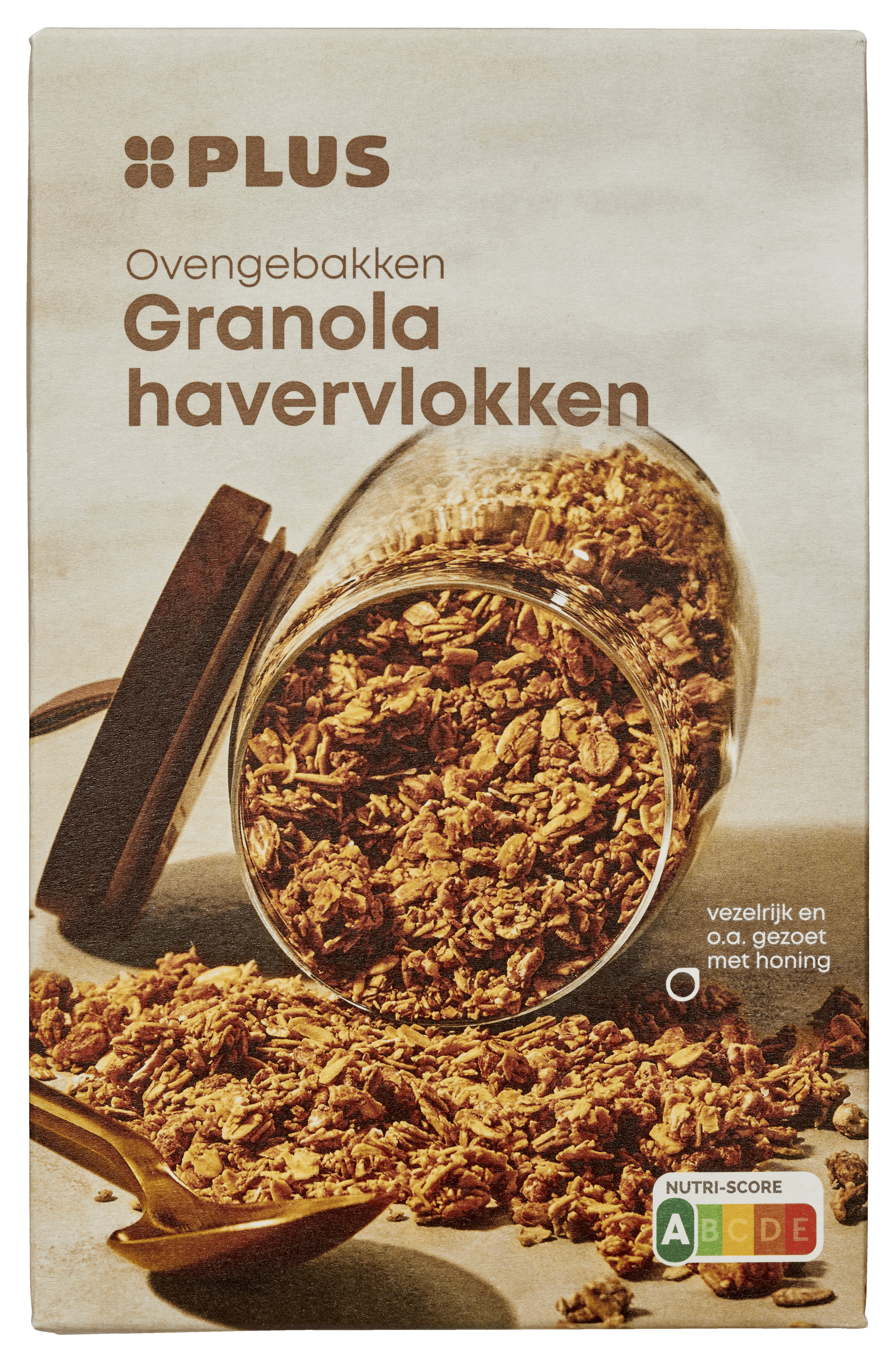 PLUS Granola naturel havervlokken