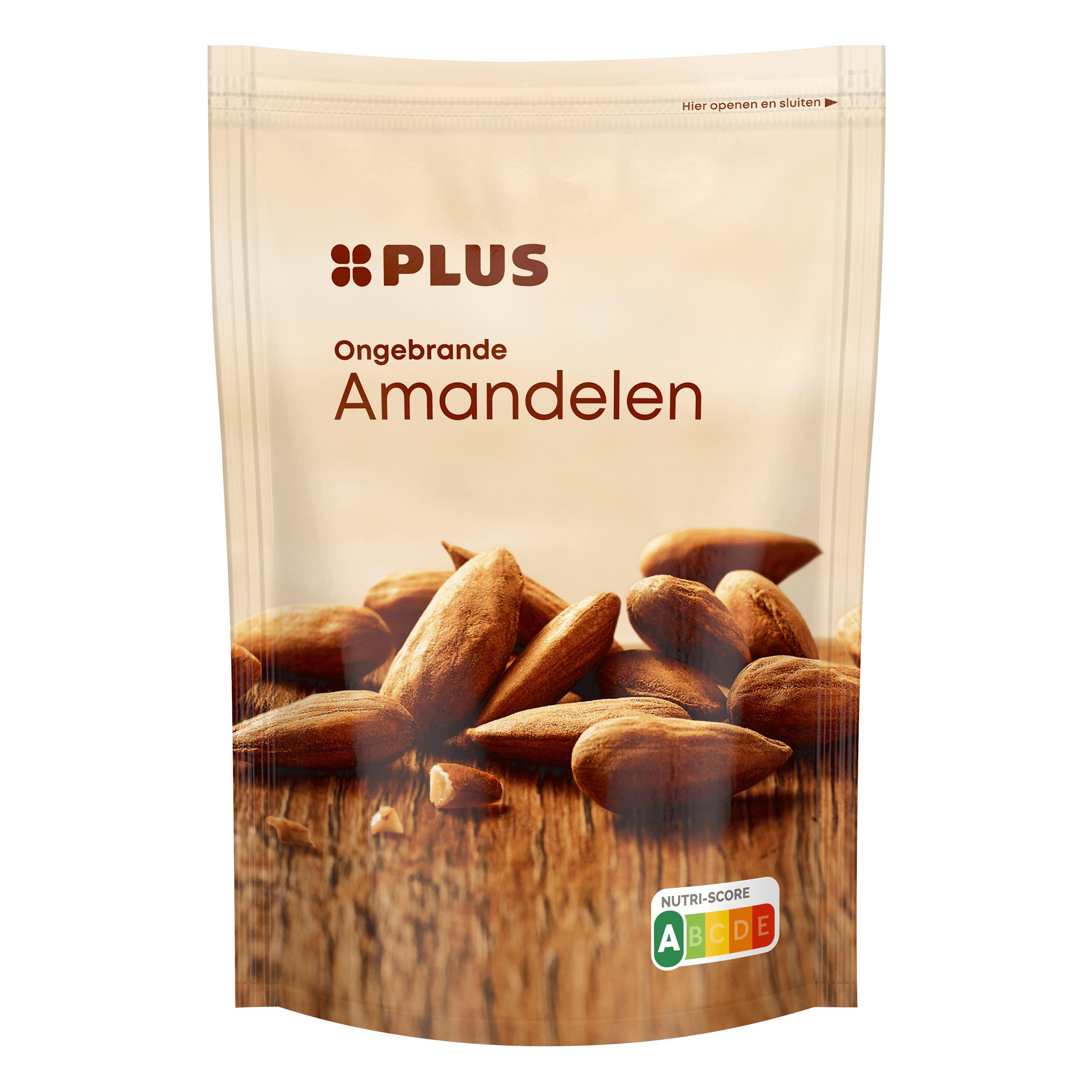 PLUS Amandelen ongebrand en ongezouten