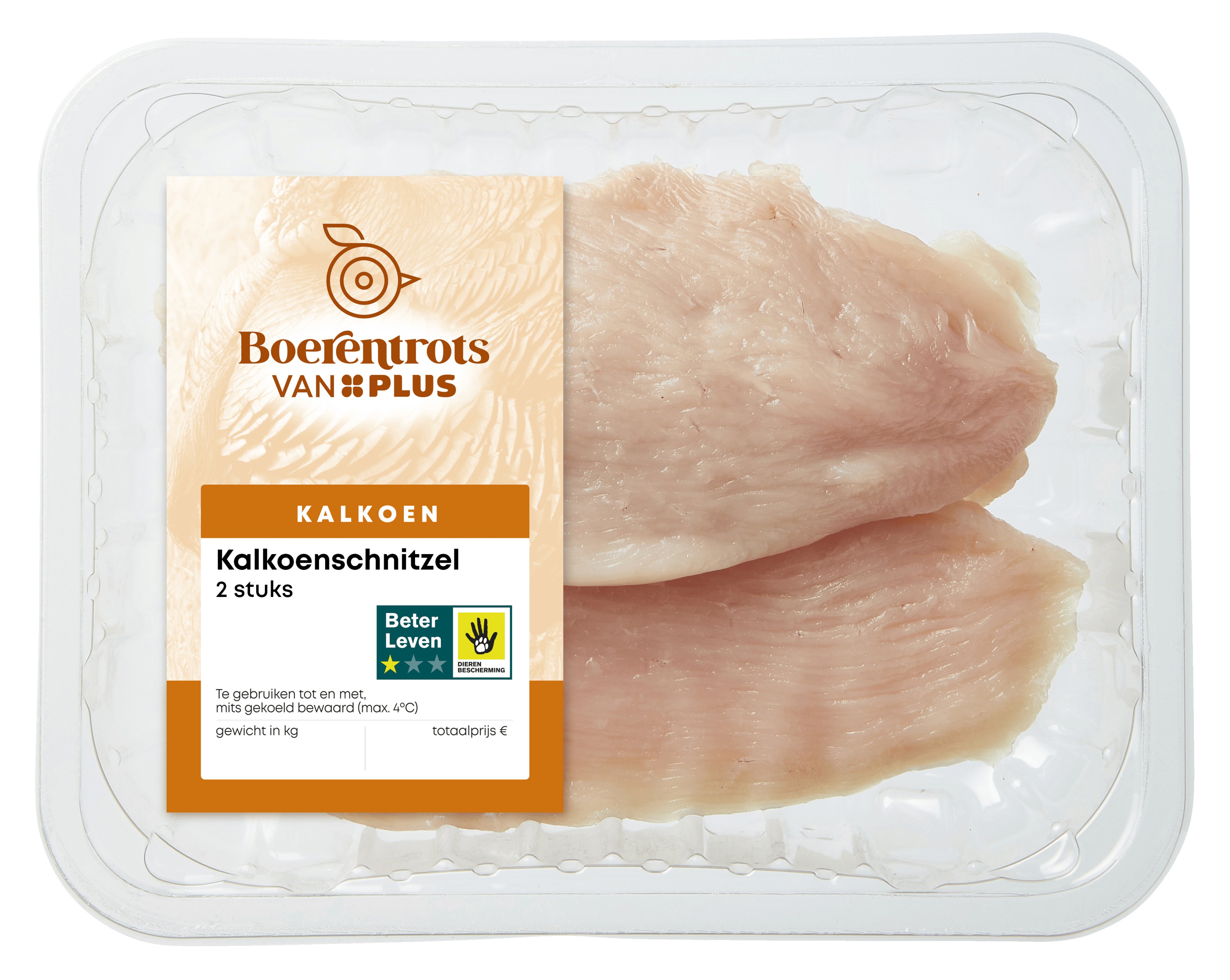 PLUS Boerentrots Kalkoenschnitzel
