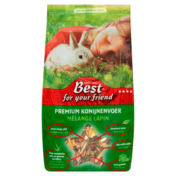 Best For Your Friend Best For Your Friend Konijnenvoer Premium