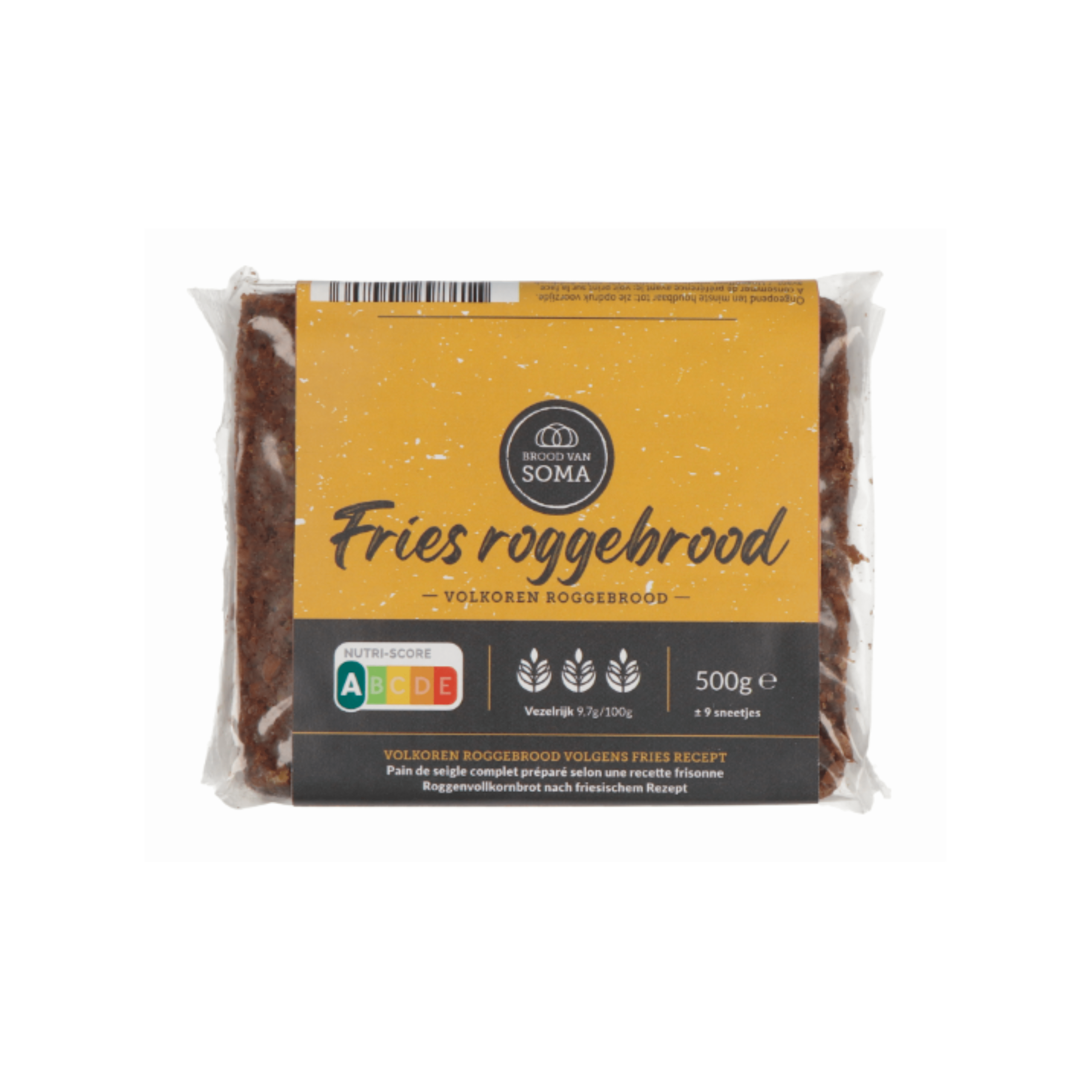 Brood van Soma Fries roggebrood