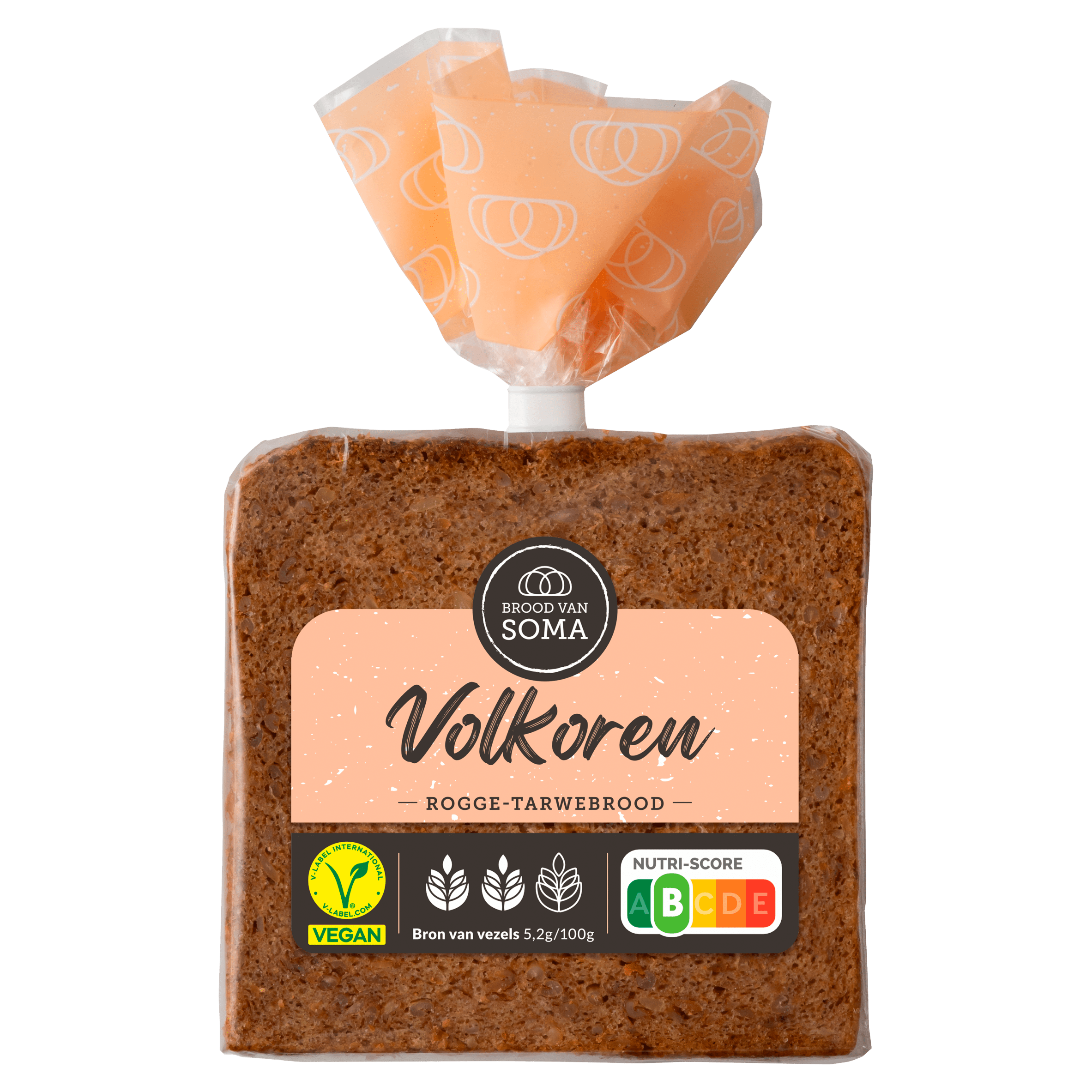 Brood van Soma Volkoren roggebrood