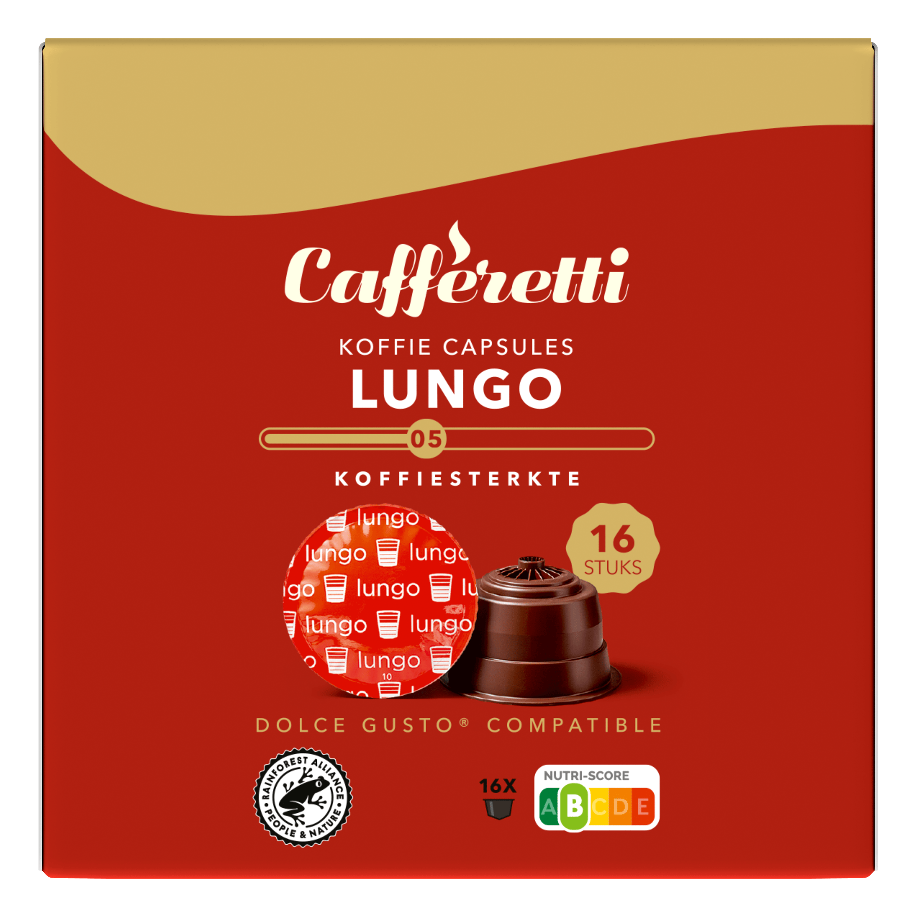 Caffèretti Koffiecapsules lungo