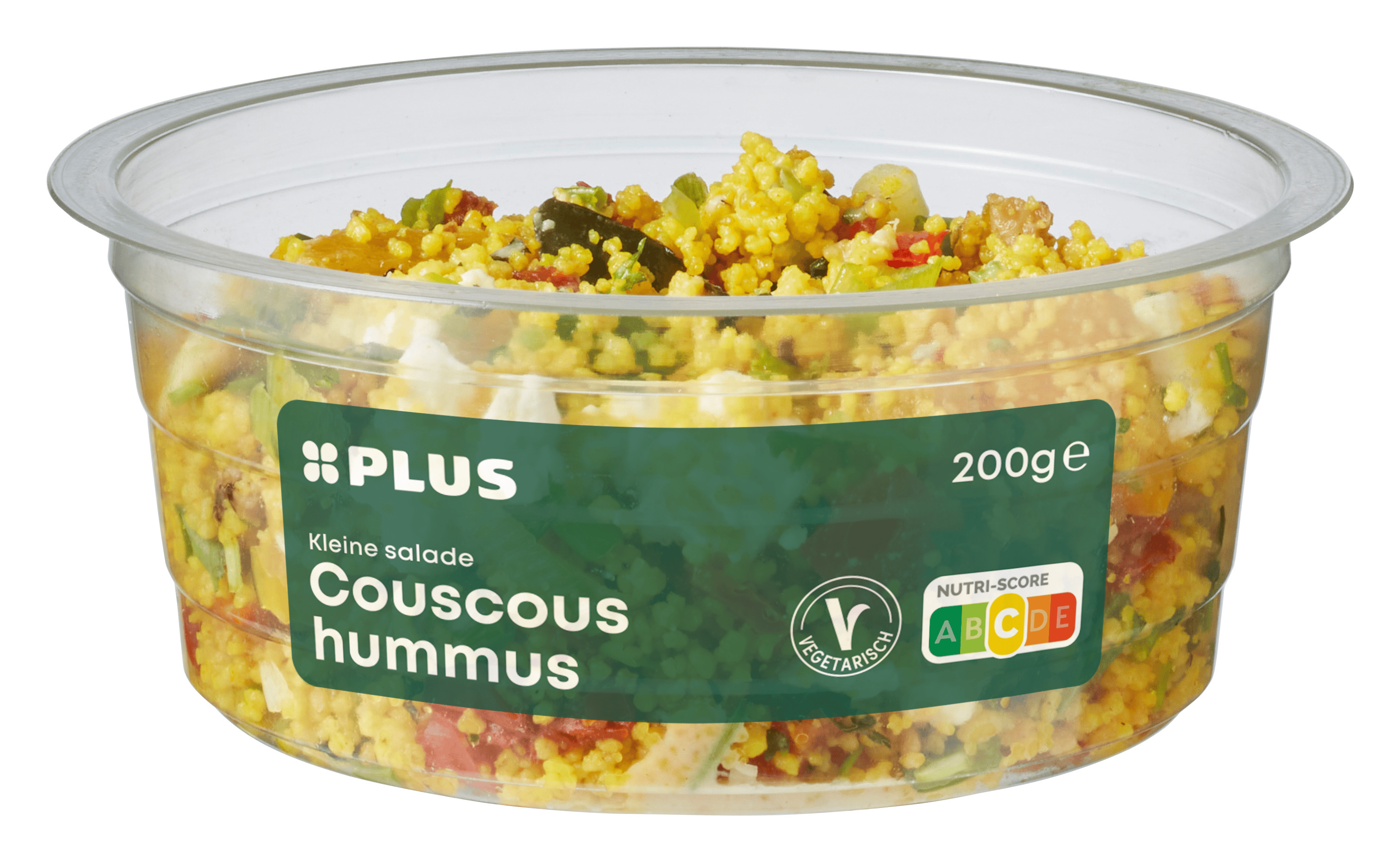 PLUS Kleine salade couscous hummus