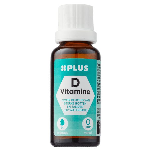 PLUS Vitamine D druppels water