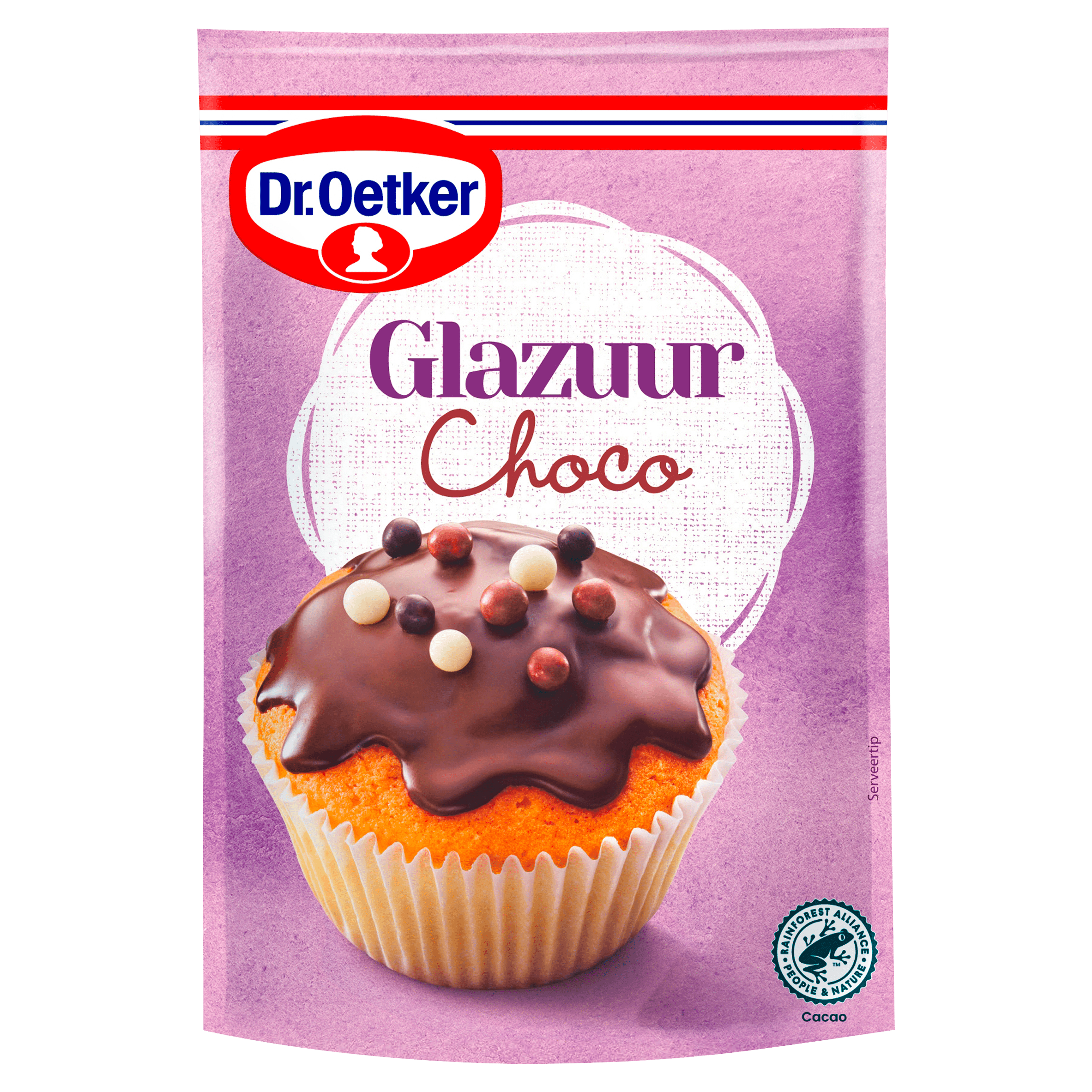 Dr. Oetker Glazuur choco taart versiering