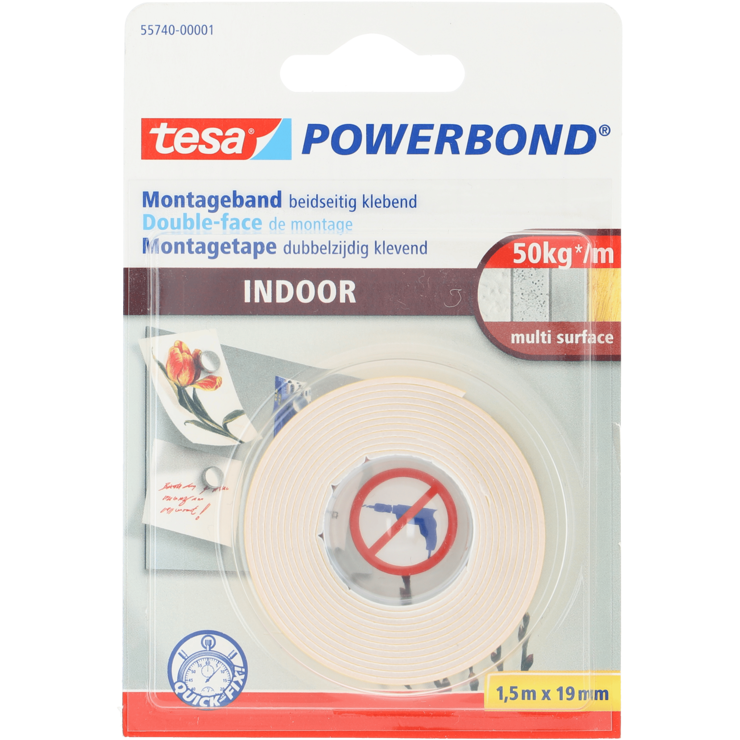 Tesa Powerbond dubbelzijdige tape