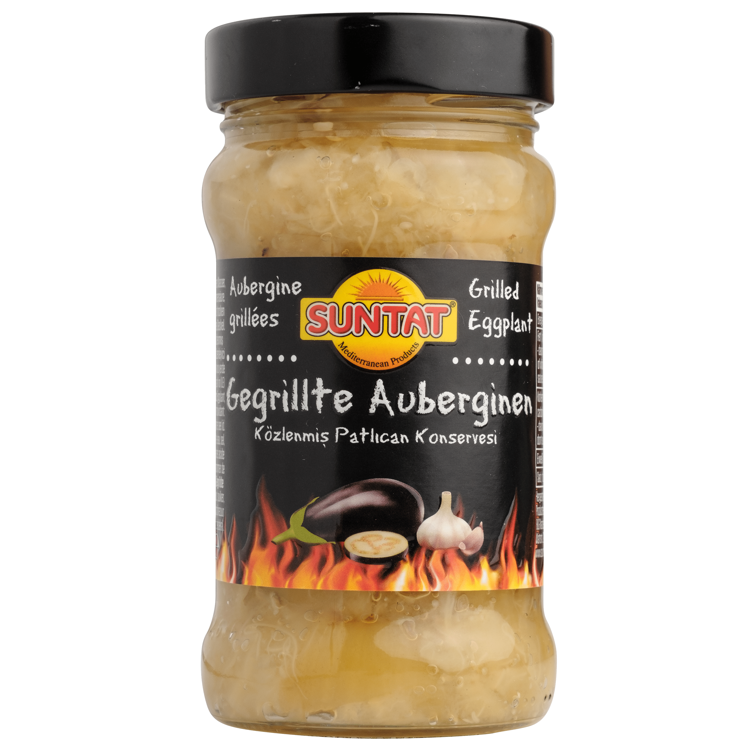 Baktat Gegrilde Aubergine