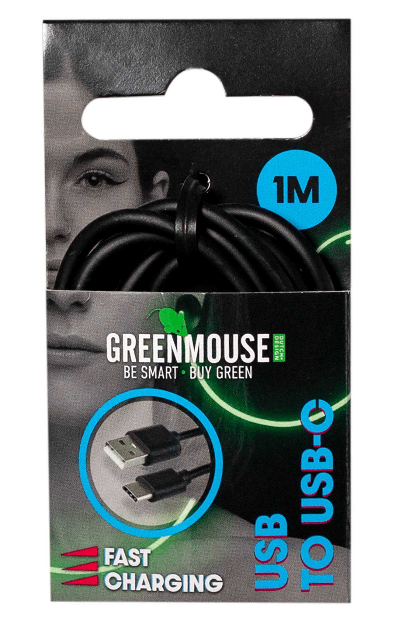GreenMouse USB-C data cable - 1m